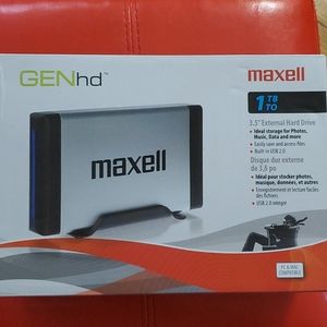Maxell GENhd 3.5" External Hard Drive